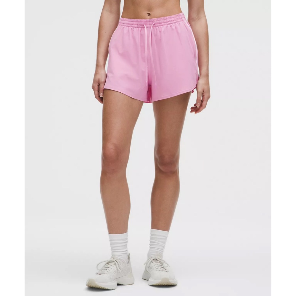 Lululemon Athletica | Court Rival High-Rise Short 3" in Pink Frosting ~ US 8 - Picture 2 of 11